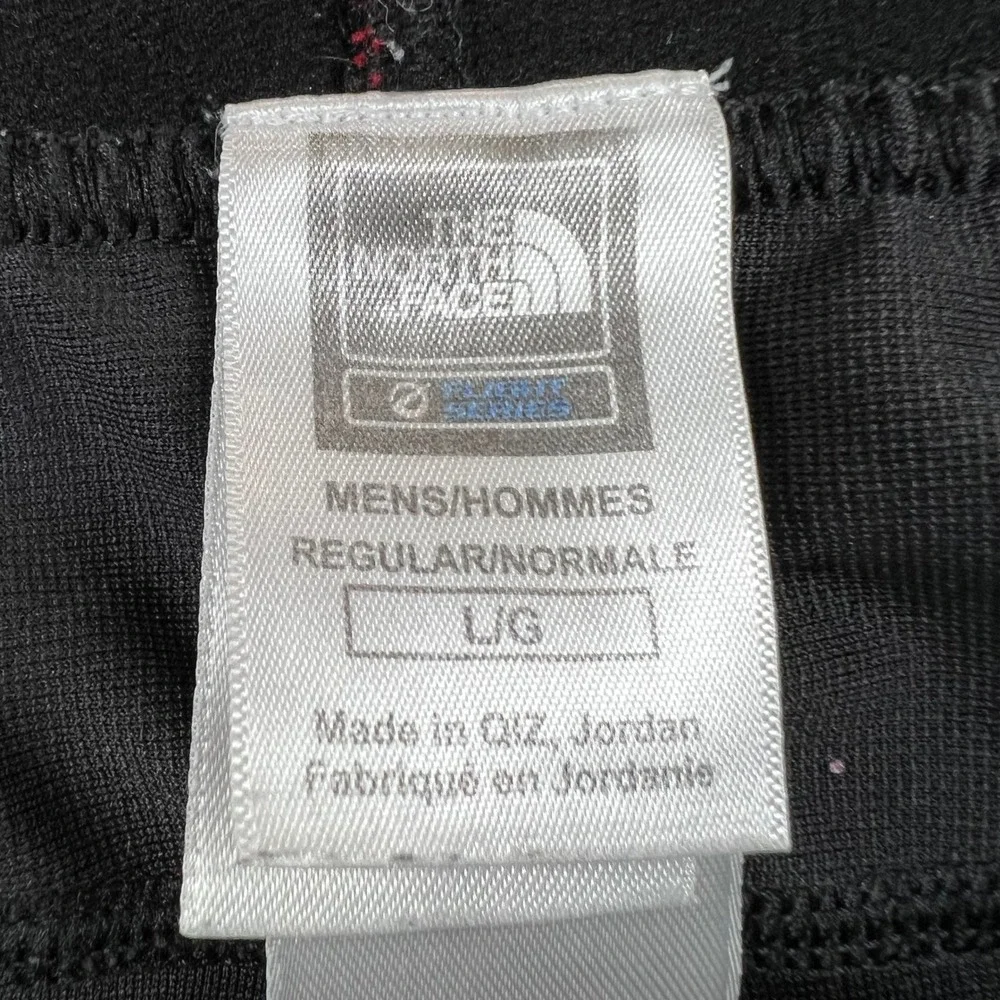 The North Face Mens L Base Layer Compression Tight Leggings Black Solid Bamboo